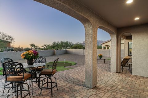 A home in Gold Canyon