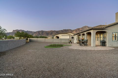 A home in Gold Canyon