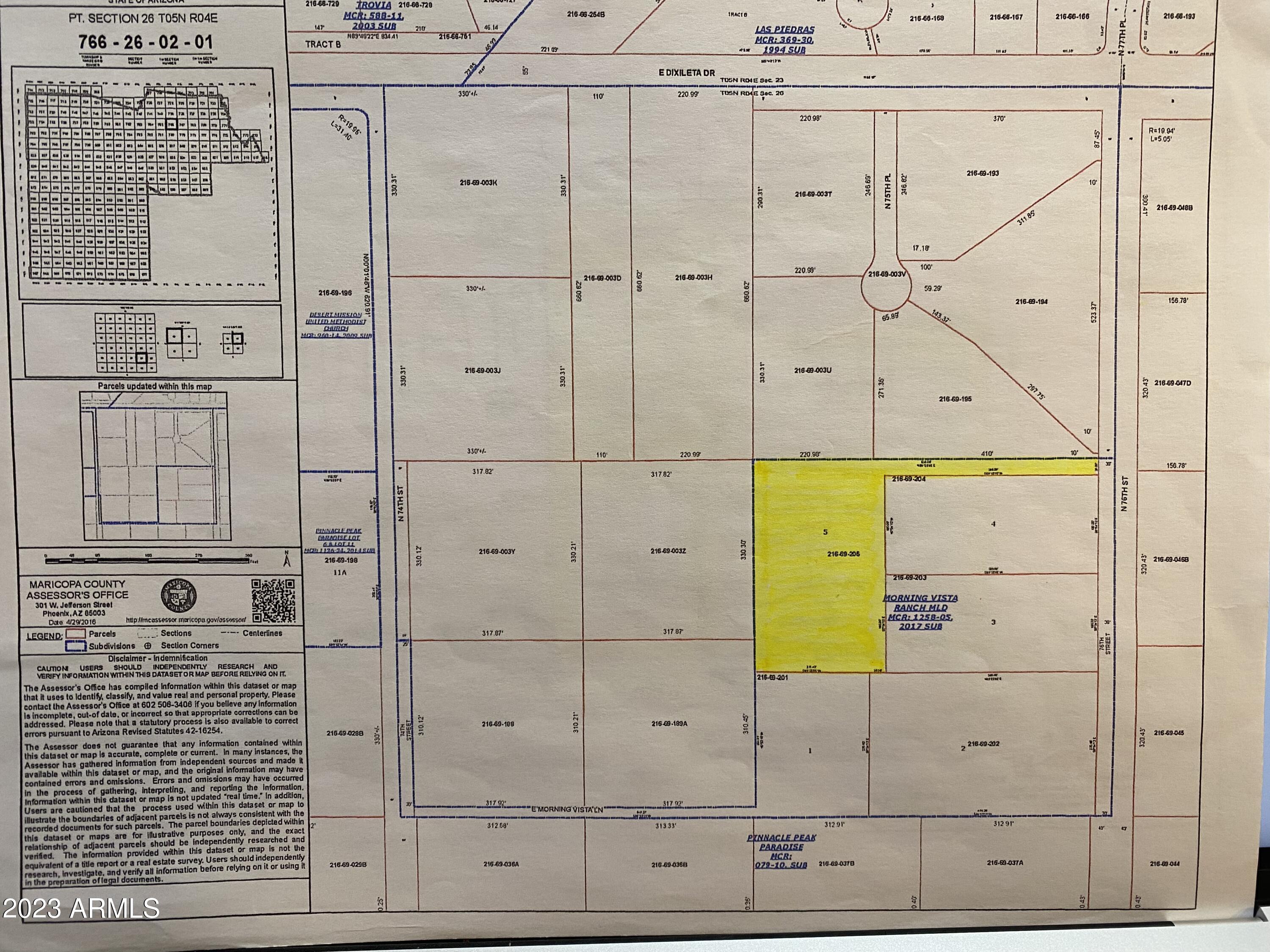 Scottsdale, Arizona 85266, United States, ,Land,Active,217274