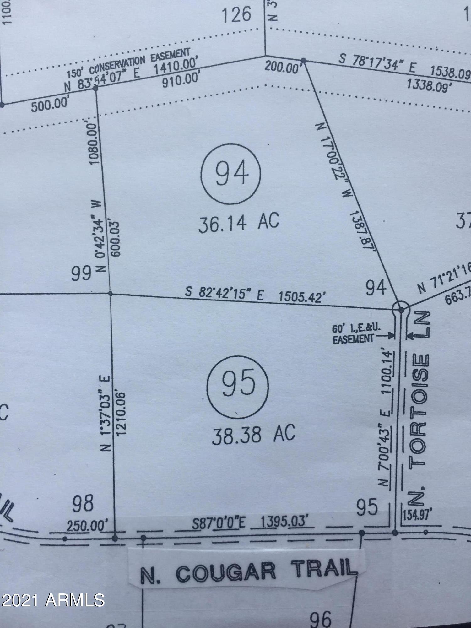 DRAGOON MOUNTAIN RANCH UNIT 1 - Land