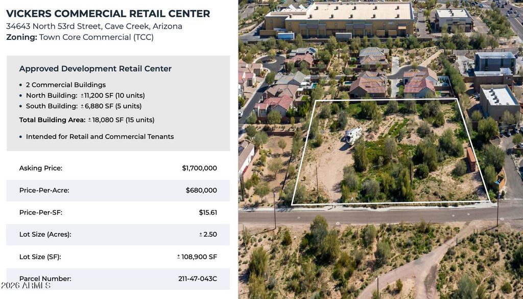 Photo of 34643 N 53rd Street #-, Cave Creek, AZ 85331 (MLS # 6996186)