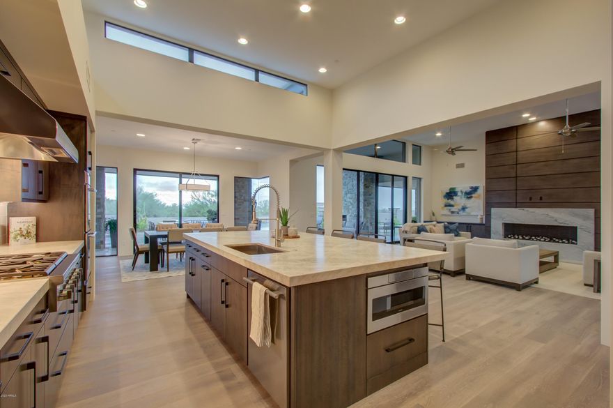 Brand New Soft Contemporary currently under construction. Scheduled completion May 2021.  Situated in the premier village of Lost Star with elevated mountain and valley views. Gourmet kitchen extends seamlessly to your great room, wet bar, resort style pool and spa. Covered Veranda extends across the entire back patio for your for additional comfort. Sought after Mortensen Signature Homes unique style and amenities make this a high demand home. Whole home furniture packages are also available as a total custom home experience.Desert Mountain Club Memberships are available by application at extra cost. Photographs are of other Mortensen Signature Homes Built and sold in Desert Mountain.
