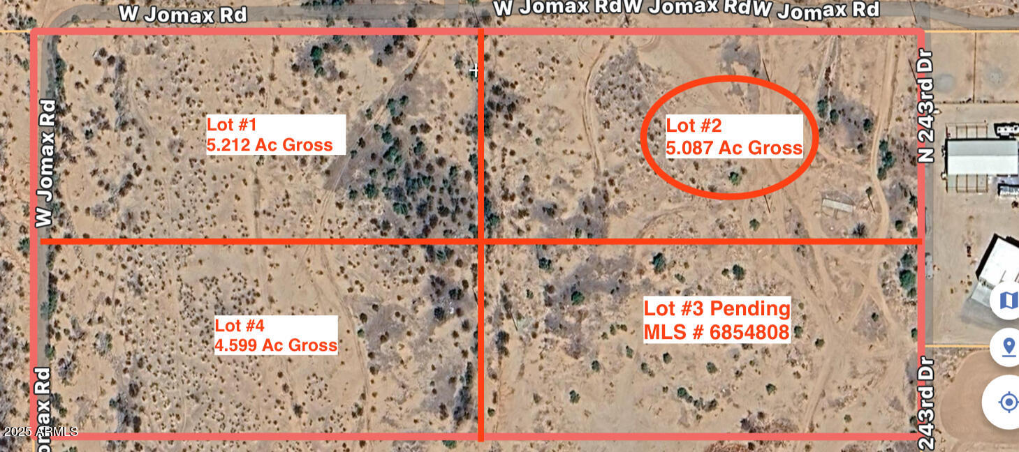 243XXX W Jomax Lot #2 Road -