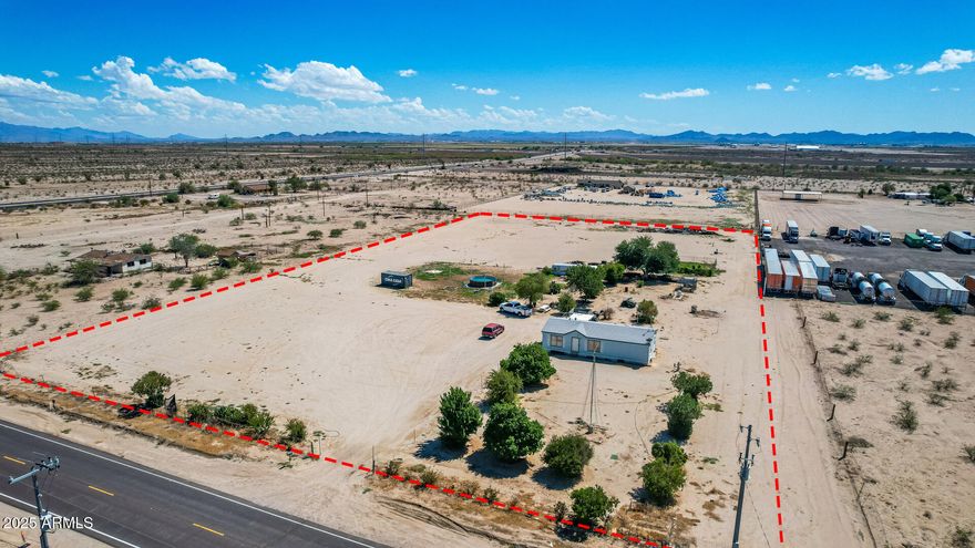 West on 1-10 to Sun Valley Parkway,  head North, turn West on Van Buren, property will be on the left.