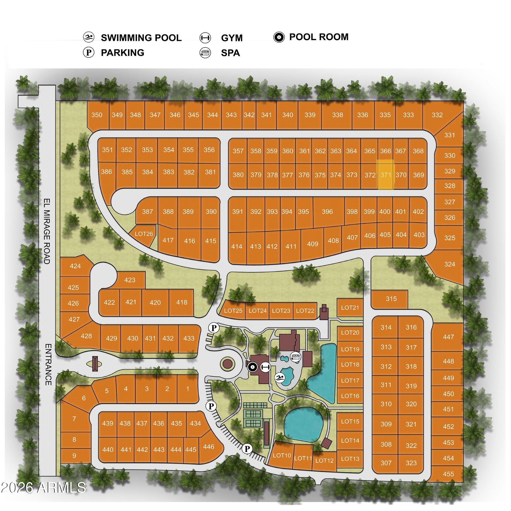 16101 N EL MIRAGE Road 371