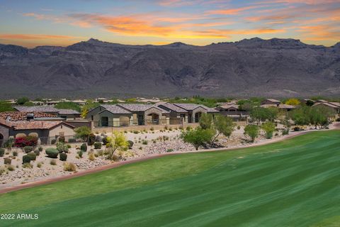 A home in Gold Canyon