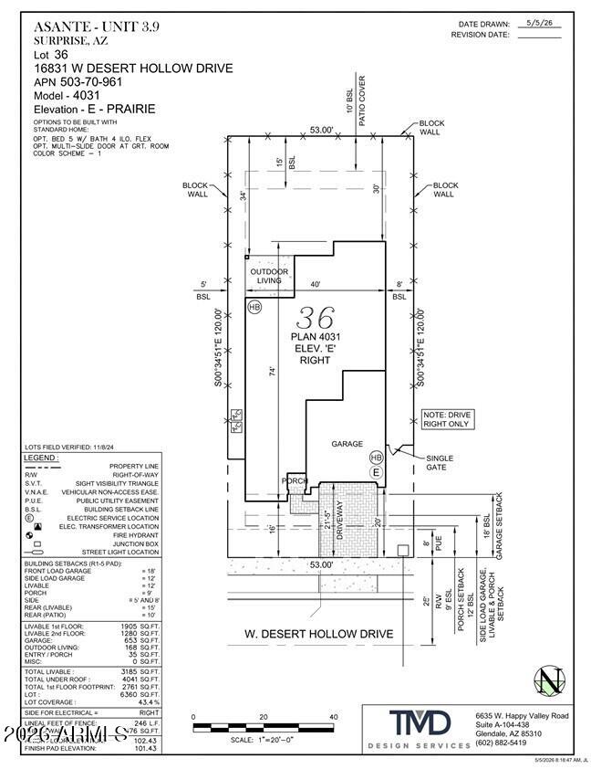 16831 W DESERT HOLLOW Drive