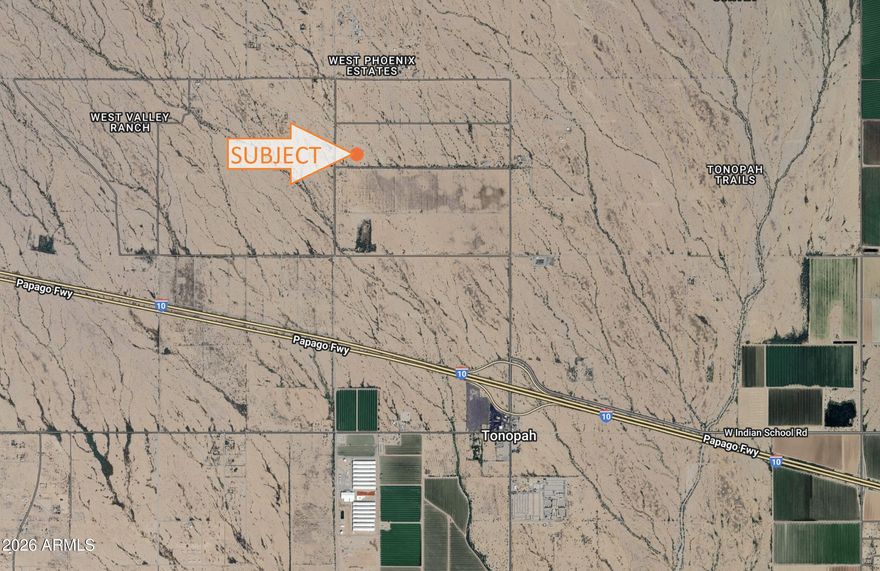 ONE ACRE LOT FOR SALE IN TONOPAH, AZ.  EASY ACCESS TO INTERSTATE 10 WITH JUST A SHORT DRIVE TO THE REST OF THE VALLEY.  ENJOY THE WIDE OPEN SPACE AND STILL BE CLOSE TO THE CITY. ARIZONA SUNSETS AND SERENE DESERT MAKE THIS A GREAT FIND!  NO DEED RESTRICTIONS OR HOA. ZONED R-43 MARICOPA COUNTY APN 506-35-227. *BUYER TO VERIFY SCHOOLS, ZONING / USE , UTILITIES, ACCESS & ALL PERTINENT INFORMATION*DIRECTIONS: 411TH AVE/CAMELBACK RD  - WEST ON CAMELBACK RD, NORTH ON 419TH AVE, EAST ON MISSOURI, NORTH ON 418TH AVE. DO NOT USE ADDRESS TO LOCATE, MUST USE AERIAL GIS MAPS & GPS COORD 33.516757, -112.952096.