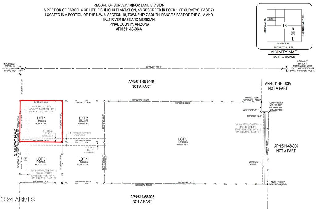 Photo of 1 S Midway(east) Road #1, Casa Grande, AZ 85193 (MLS # 6677470)
