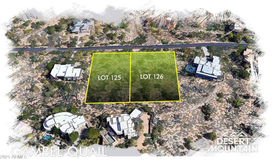 This elevated homesite is perched atop a beautiful lot viewing the continental mountains.  Located in the Gambel Quail village on a very quiet, residential only traffic street.  Graffin Design and Black Stone Development have created an entertainer's delight and a outdoor living space.  This soft contemporary, single story home has 4 bedrooms and an office/study.  This home will have all the premium finishes one would come to expect from Black Stone. The Village of Gamble Quail offers convenience to DM's main gate for quick access to shopping, dining, many community amenities & the new $12MM Sonora Fitness Center! If purchased before construction starts you can influence the materials & finishes used within the allowances. No membership included