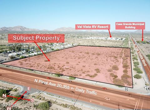 NEC Pinal Ave & E Val Vista Blvd -- - Casa Grande AZ 85122