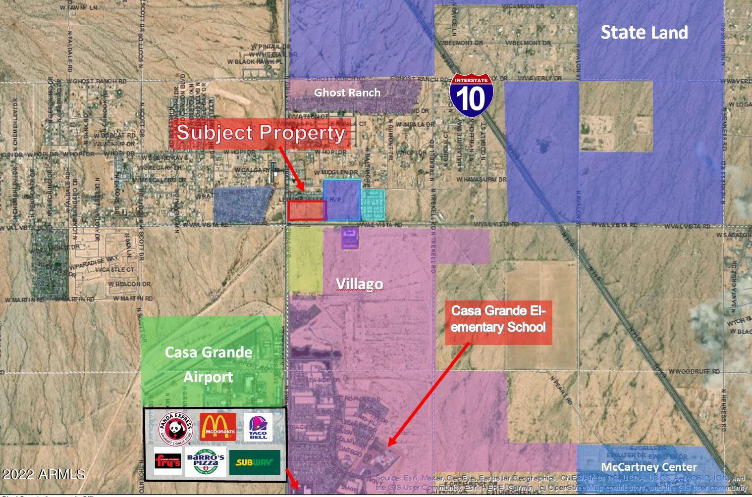 NEC Pinal Ave & E Val Vista Blvd -- -