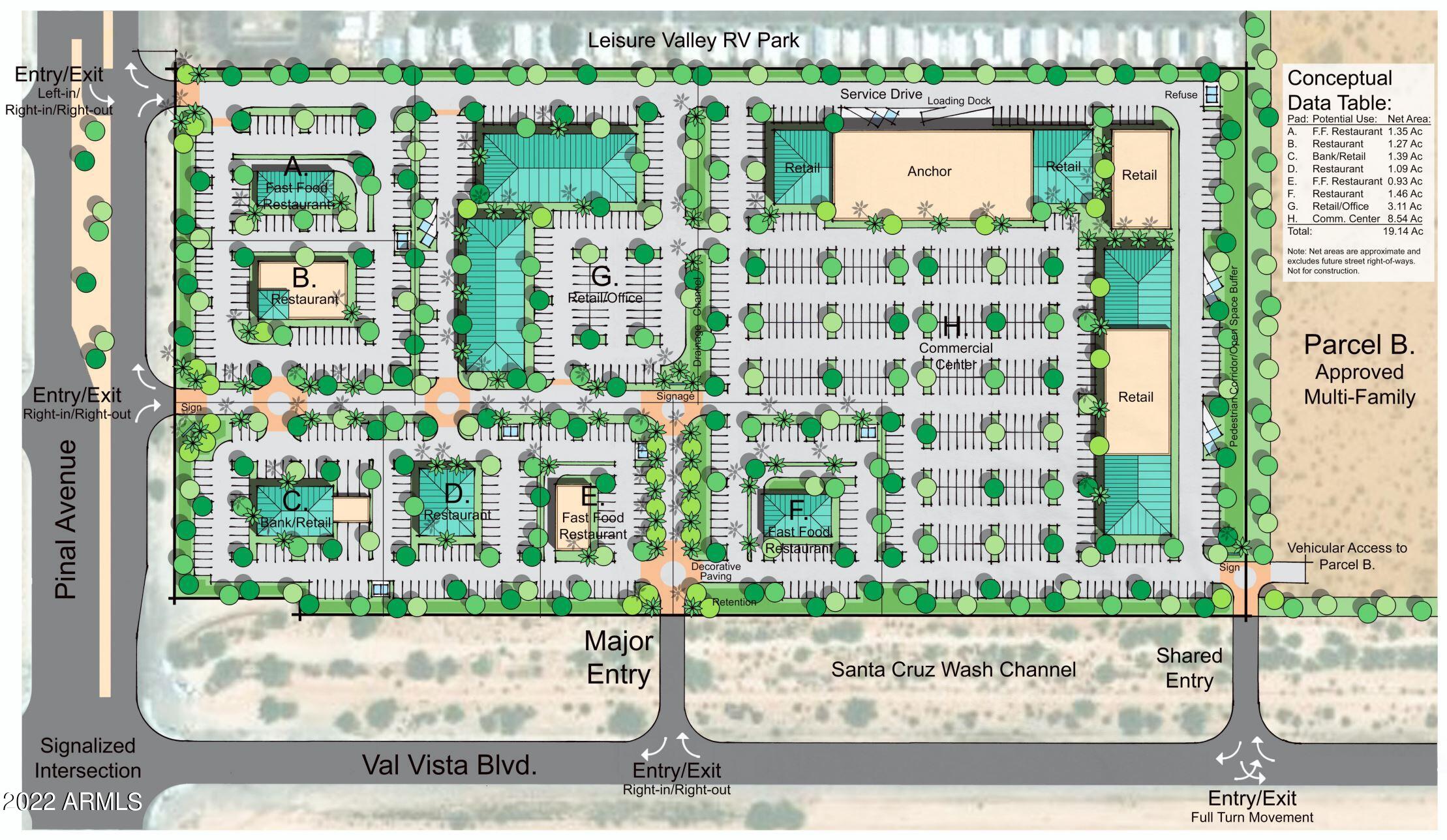 NEC Pinal Ave & E Val Vista Blvd -- -