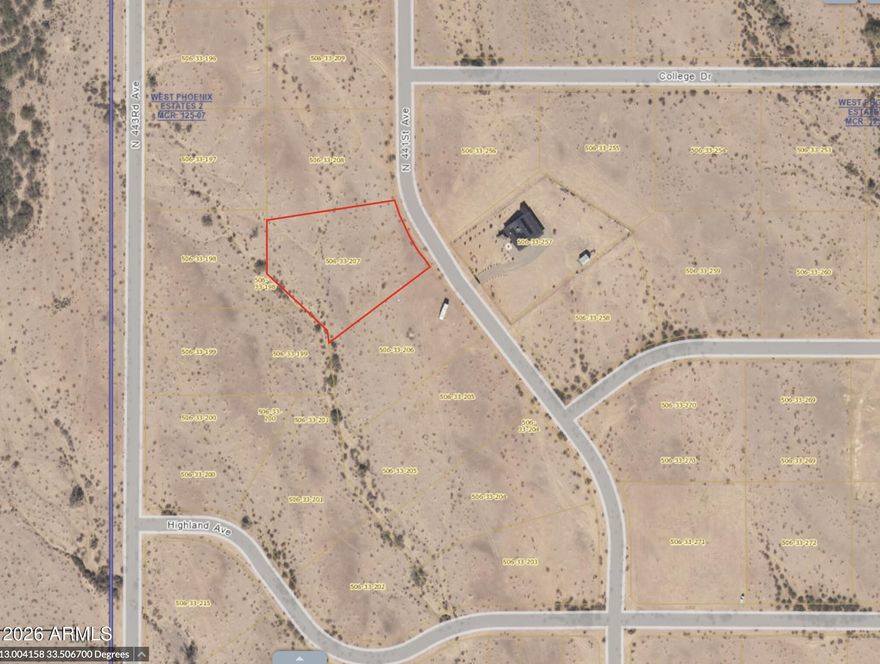 Bring your vision and build on this spacious 1.159-acre homesite in West Phoenix Estates 2, offering wide-open desert views and peaceful rural living. This approximately 50,467 sq ft parcel of raw, level land gives you plenty of room for a custom home, extra garages, workshop, RV parking, toys, or animals--ideal for someone who wants space and freedom instead of a crowded subdivision. Enjoy the quiet of Tonopah while still having access to the West Valley's growing amenities and main corridors, making this a great option for a primary residence, winter retreat, or long-term land hold. The lot is unimproved raw land, ready for your plans; buyer to verify utilities, septic installation, access, and all zoning and building requirements with Maricopa County.