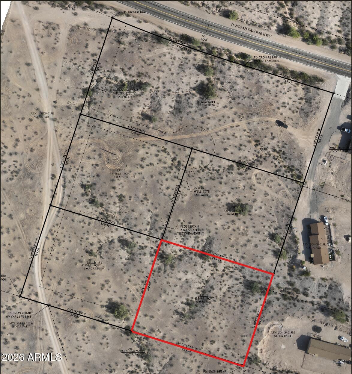 SURVEY OF SECTION 28 T2N R5W PARCEL 1-16 - Land