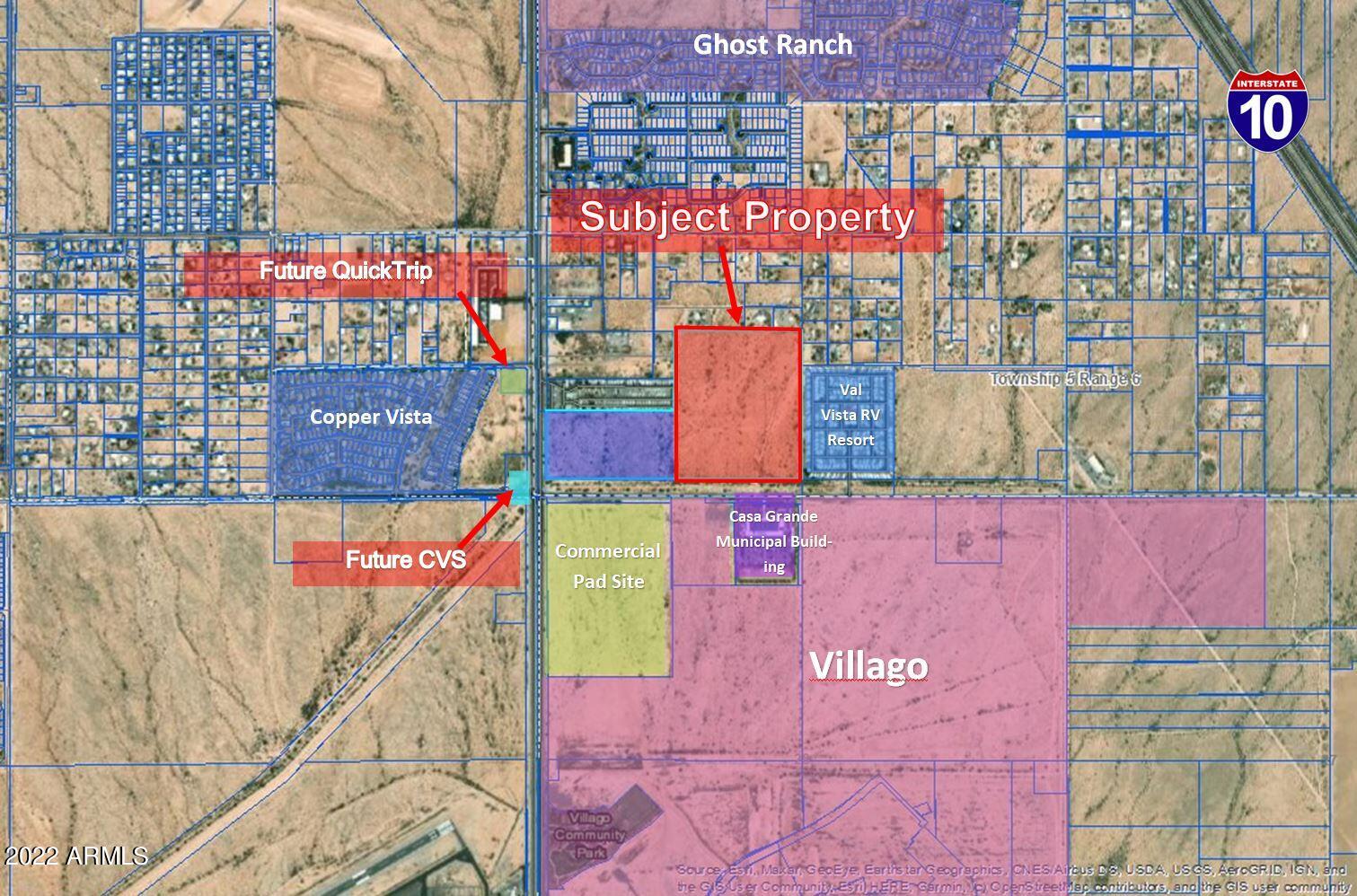 East of Val Vista Blvd & N Pinal Ave -- -