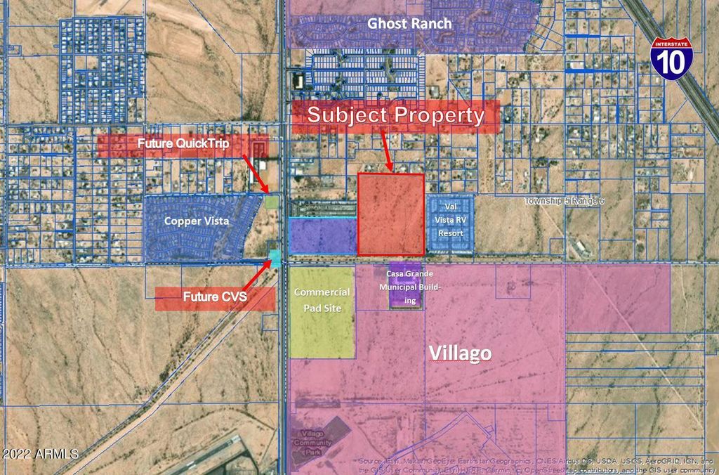 Photo of East Of Val Vista Blvd &amp; N Pinal Ave #-, Casa Grande, AZ 85122 (MLS # 6893375)