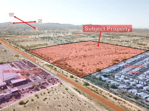 Photo of East Of Val Vista Blvd & N Pinal Ave #-, Casa Grande, AZ 85122 (MLS # 6893375)