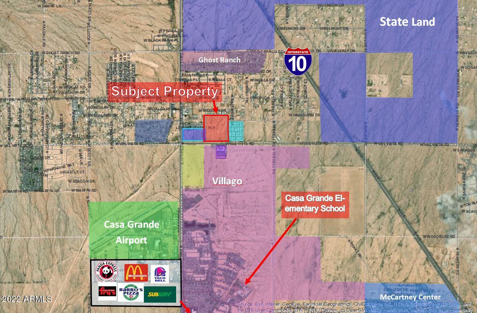 East of Val Vista Blvd & N Pinal Ave -- -
