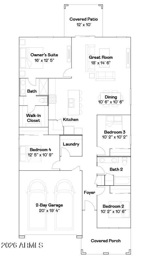 Photo of 17077 N Vemto Street, Maricopa, AZ 85138 (MLS # 7091112)