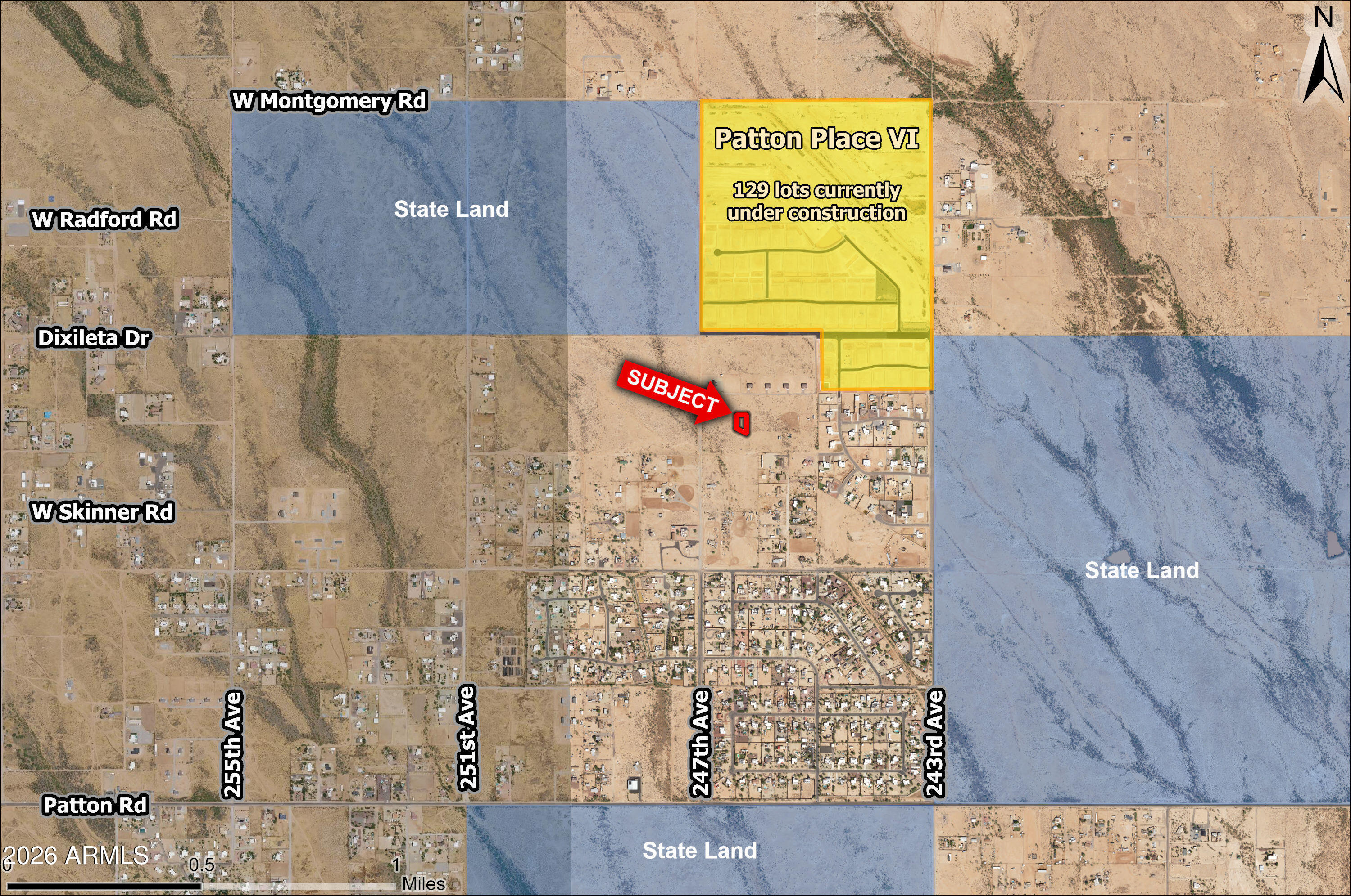 x N 247th Avenue -