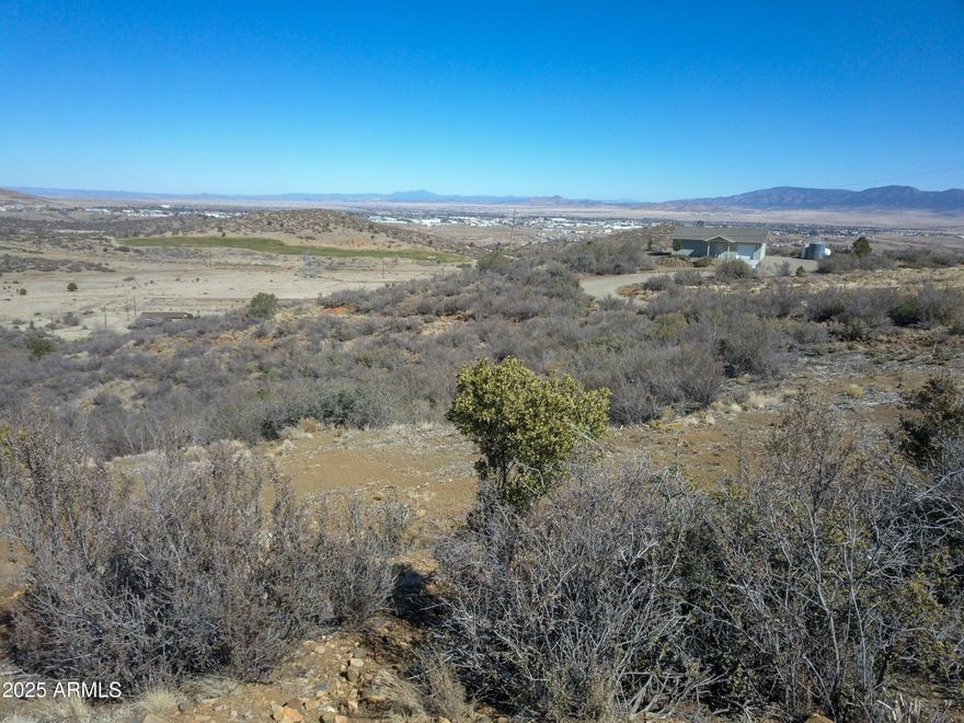 Views of Prescott and Prescott Valley at an amazing price. Easy access just off of Black Canyon Hwy and more than one way to this property. Seller has split into 2 acre lots totaling 5 separate lots. Don't hesitate to pick the one you like the most. Moments from all amenities in Prescott and Prescott Valley for shopping at Costco, Home Depot, Traders Joe and so much more. But truly you have to see it in person because pictures truly do not give this property justice.