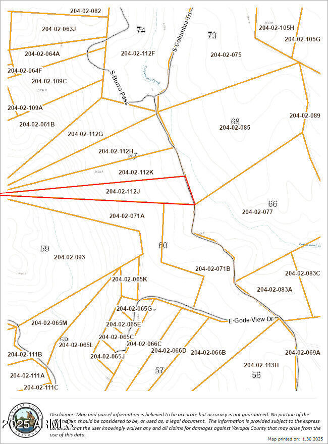 000XX S Columbia Road 112J
