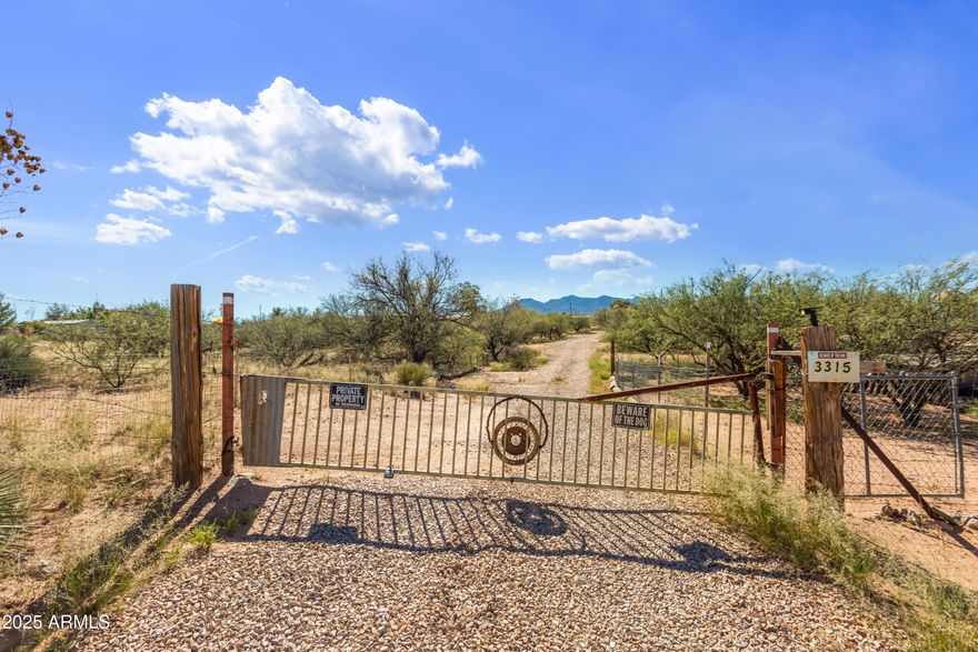 Country living with easy access to I-10!  Paved roads all the way to property!  This lot has so much to offer, everything is set up for you to come right in with your RV and finish building. Electric right on property! There is an existing approved 400 sq ft foundation which was intended for a tiny home. Property includes a septic system and fully functioning hauled water system, with 1700 gallon tank, 2 pumps, 3 pressure tanks.  Three sheds, one fully insulated, ideal for food storage! The other shed includes a toilet, sink, and shower. The large shed is ideal for equipment storage. Bring your goats, sheep, or other farm animals! Parcel includes a small corral and feeding area for animals.  Lot is fully fenced. Don't miss your opportunity to make it your own today!