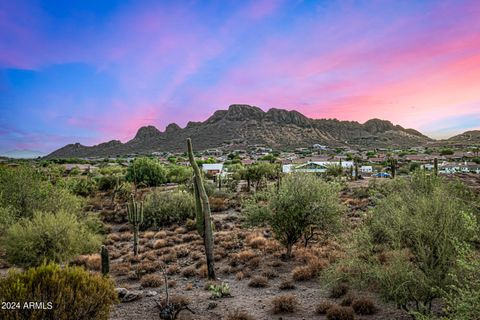 A home in Gold Canyon