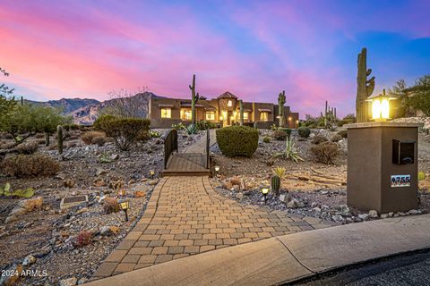 A home in Gold Canyon