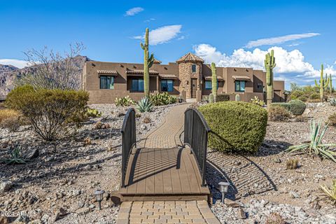 A home in Gold Canyon