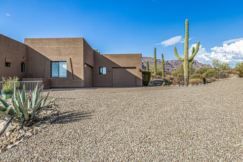 A home in Gold Canyon