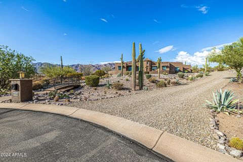 A home in Gold Canyon