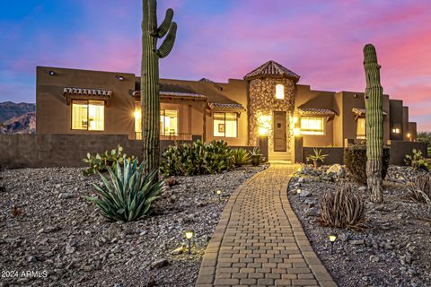 A home in Gold Canyon