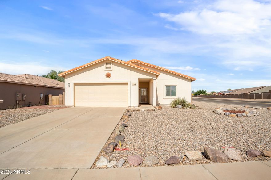 Charming 3 bedroom, 2 bathroom home on a spacious corner lot! This open concept layout features a large living room perfect for entertaining. Enjoy outdoor living with a great backyard, covered patio, and a separate gazebo - ideal for relaxing or hosting guests. Additional storage is available with a convenient backyard shed. Located close to shopping, dining, and other amenities, this home offers both comfort and convenience. Don't miss this one!