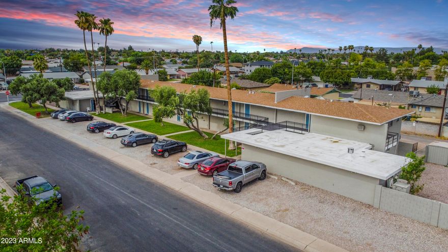 Well kept investment property located near Downtown Chandler. All units are currently tenant occupied. All tenants are on a month to month lease. Sold As Is. No CarryBack
