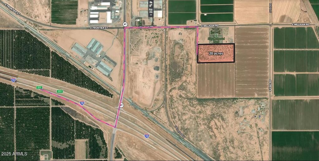 Photo of 00 E Milligan Road #0, Eloy, AZ 85131 (MLS # 6864672)