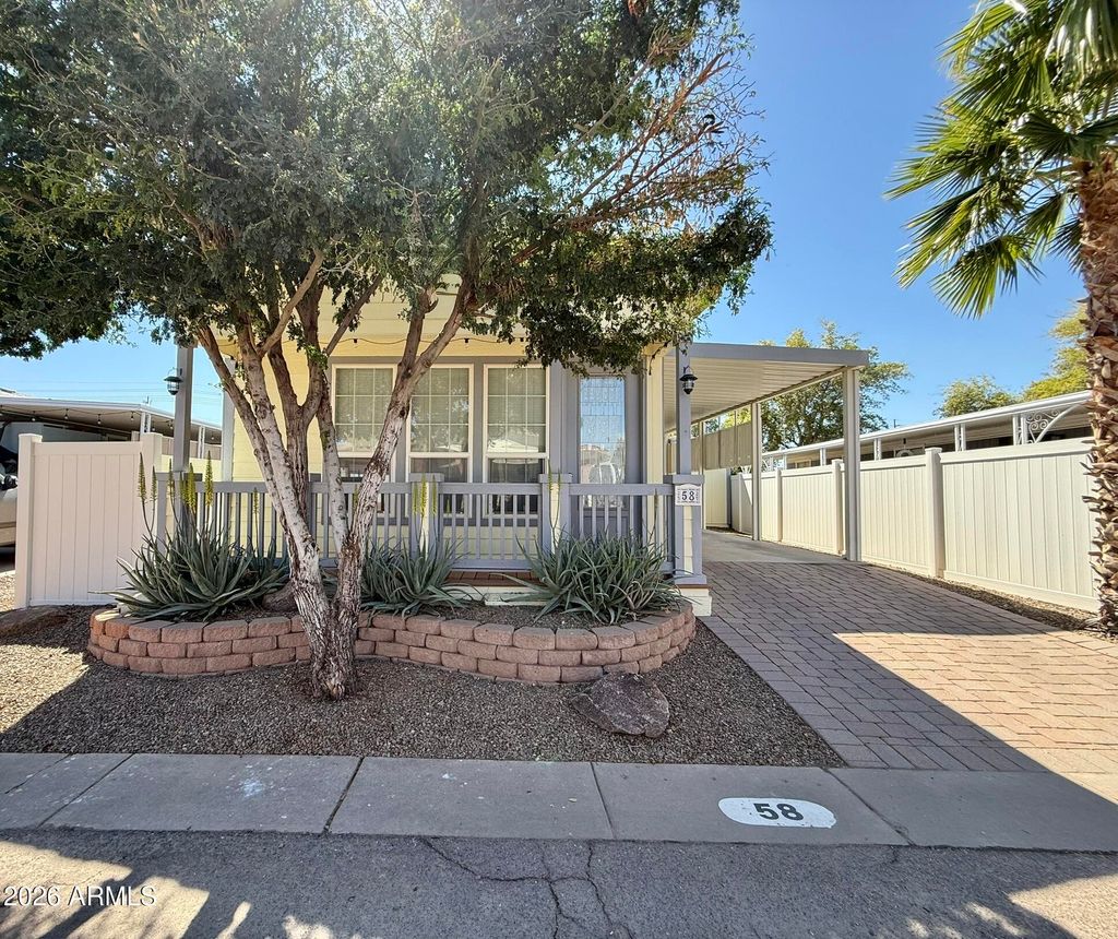 Photo of 201 S Greenfield Road #58, Mesa, AZ 85206 (MLS # 6997010)