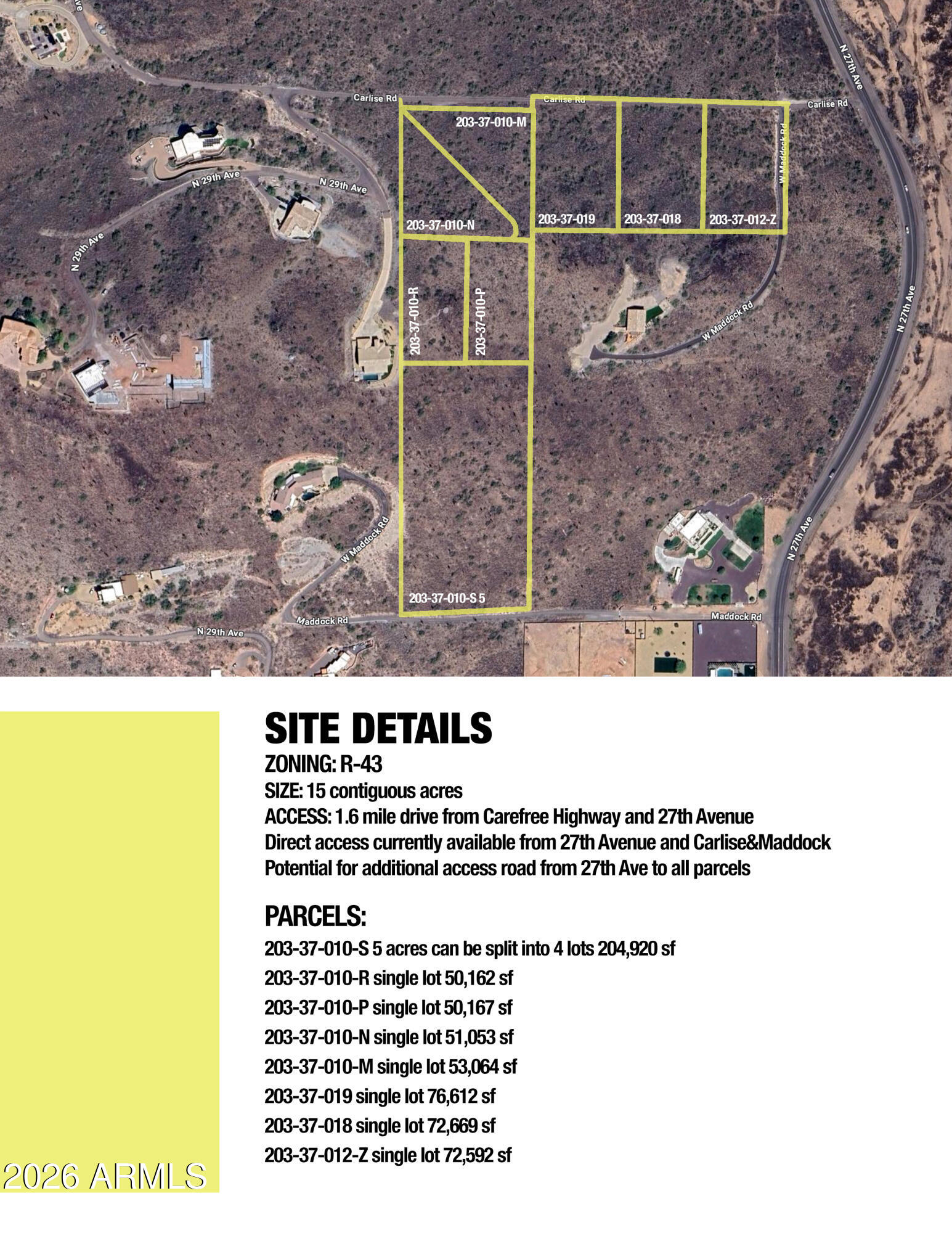 2800 W Carlise Road *