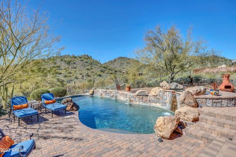 A home in Cave Creek