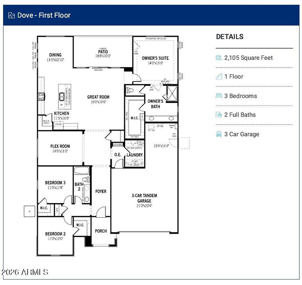 Photo of 2439 E Dolcetto Drive, San Tan Valley, AZ 85143 (MLS # 6968494)