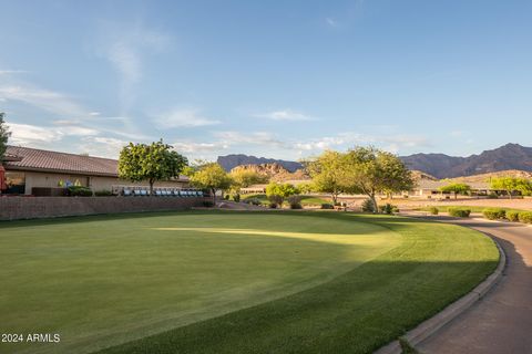 A home in Gold Canyon