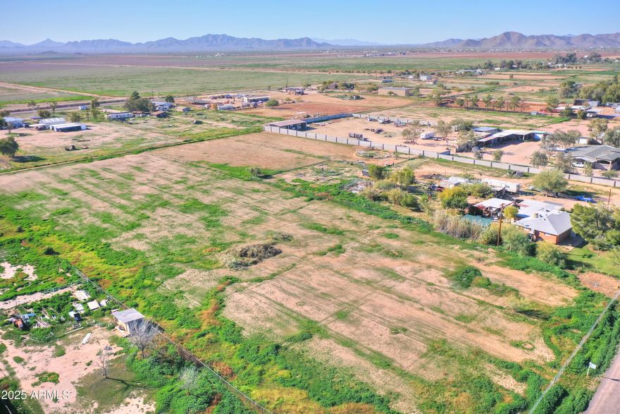 Beautiful 3.34-acre horse property in the desirable Thunderbird Farms subdivision. Located at 49809 W Esch Trail in Maricopa, AZ, this parcel offers private water company service, irrigation, and electric already available. Ideal for horses, custom homes, or a peaceful rural lifestyle with modern conveniences. Enjoy wide-open space while being just minutes from Ak-Chin Casino, Ak-Chin Entertainment Center, and all major shopping, dining, and amenities. A perfect blend of country living and city access.