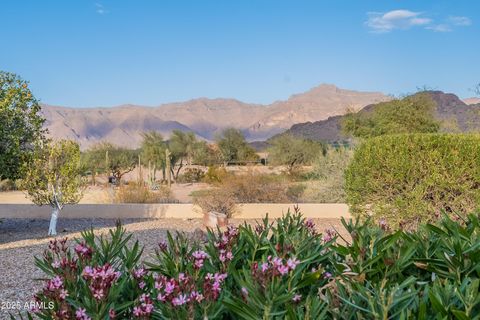 A home in Gold Canyon