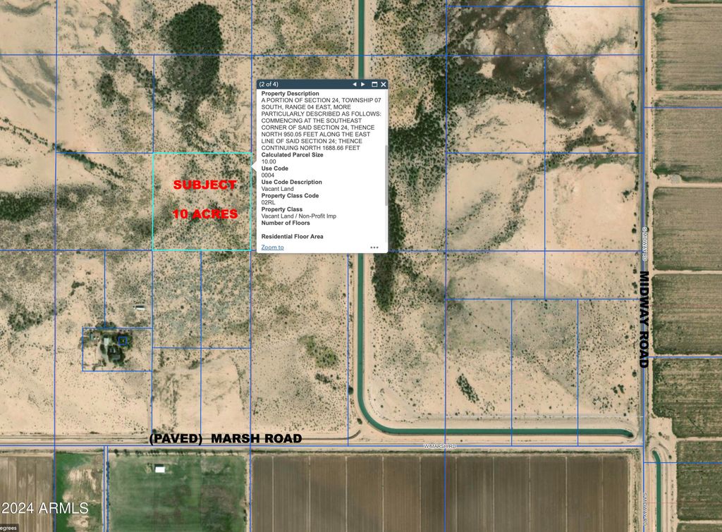 Photo of 10 S (no Address) 2b Road #2B, Casa Grande, AZ 85193 (MLS # 6709631)