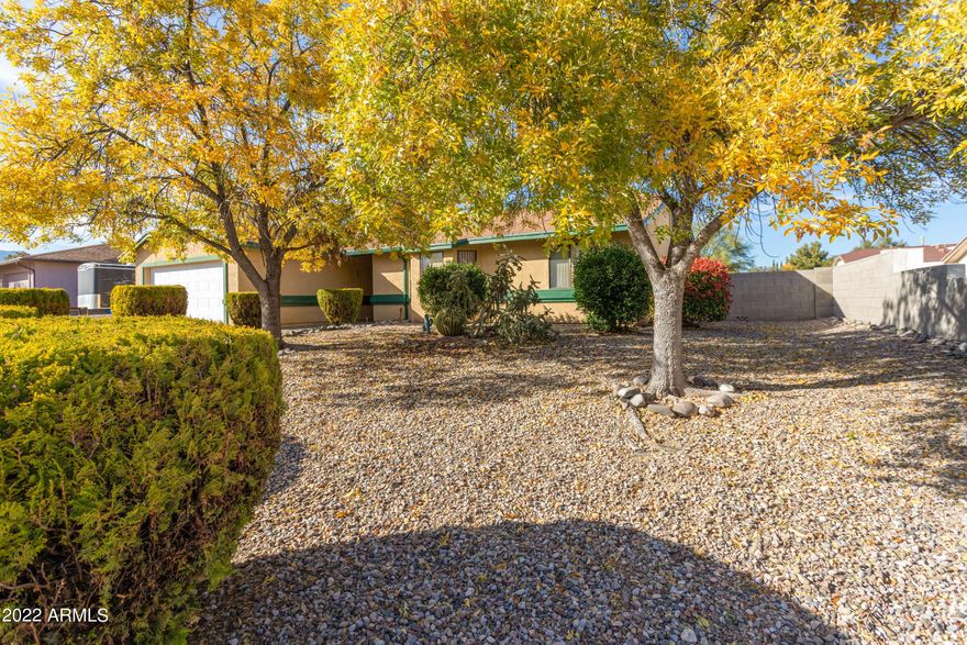 Great home that has been beautifully maintained by the sellers for the past 25 years. It is a split floor plan with 3 bedrooms and 2 bathrooms. 2 living spaces and open kitchen. New evaporative cooler in 2022. Luxury plank wood vinyl floors in main living space is 3 years old. Backyard is low maintence and well groomed. Located in the Huachuca Mountain Elementary school district. Be in your new home by the holidays!