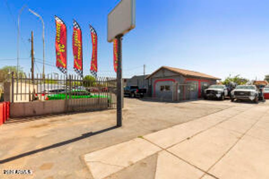 Prime Investment with Rare C-3 Zoning. Excellent opportunity to acquire a high-visibility commercial property generating strong income with a 6% cap rate. The 1,814 SF building is leased to an established auto repair tenant at $5,500/month, providing stable cash flow. Property has been recently remodeled and features a new roof, minimizing near-term capital expenses. Includes three exterior service bays with two lifts and ample parking. Located in a busy corridor with highly desirable and hard-to-find C-3 zoning, allowing for a wide range of commercial uses and long-term flexibility for investors or future redevelopment.