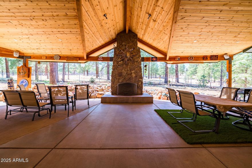 Rare opportunity to own 2 acres backing National Forest in Flagstaff! With paved road access, this 4-bedroom, 2-bath home plus office offers the perfect blend of space, privacy, and convenience. Enjoy peace of mind year-round with a brand-new furnace for winter and AC for summer.