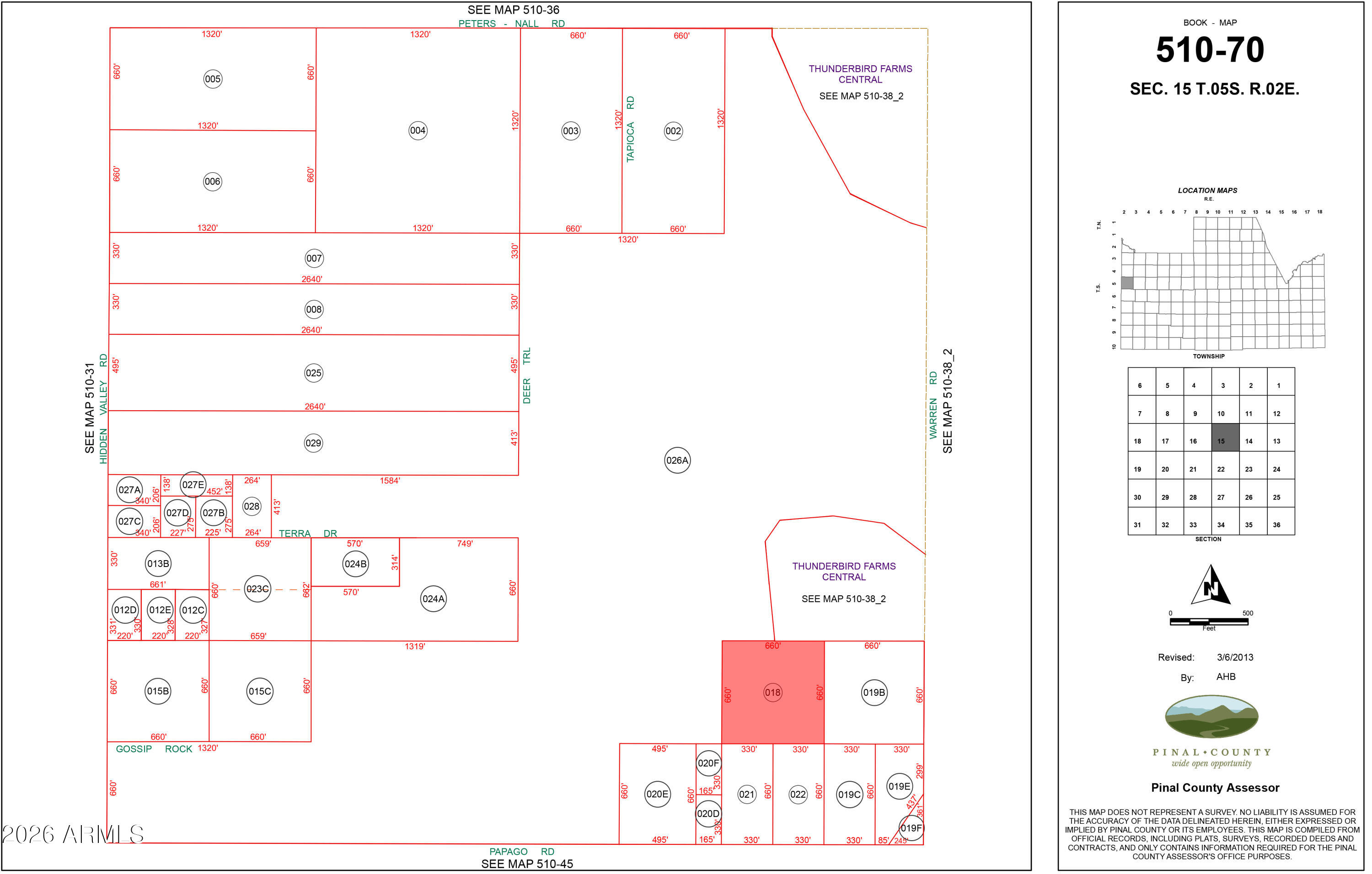 530000 W Foothill Trail -