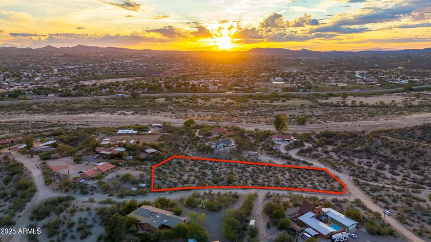 REMUDA RANCHETTE 2.3 ACRES.  THIS BUILDABLE PROPERTY IS DESIGNED FOR HORSES, NEARBY OR RIDE FROM YOUR HOME TO FANTASTIC TRAIL RIDING AND VERY CLOSE TO THE MANY ROPING ARENAS.  ENJOY VIEWS OF THE WHOLE TOWN, SUNSETS ABOUND. CITY PROPERTY, CITY SERVICES, BE A PART OF THE 'REMUDA' AND ENJOY THE WICKENBURG LIFESTYLE.